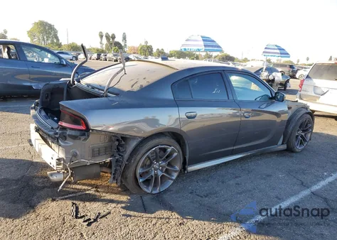 2021 Dodge Charger Scat Pack z USA, uszkodzony, nr VIN 2C3CDXGJ0MH535571